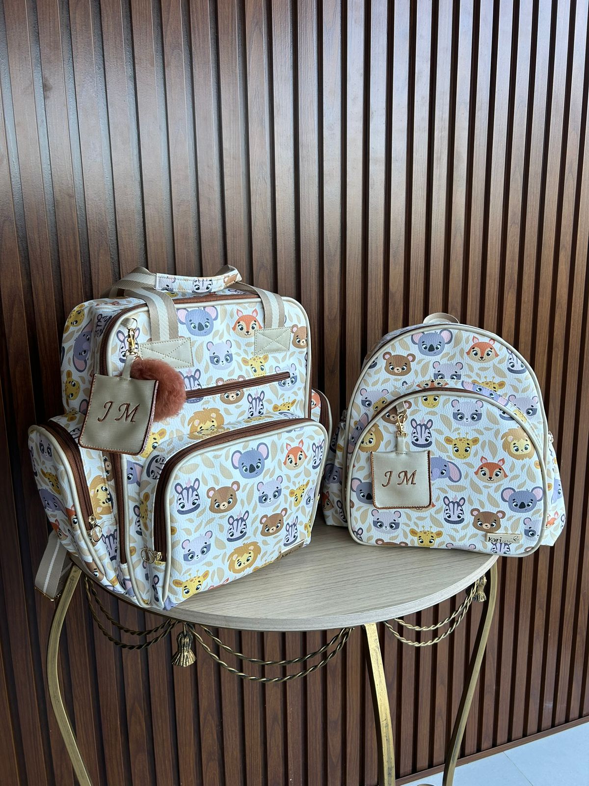 Kit Mochila Aconchego e Mochila Passeio Animais - Frontal Esquerda