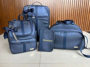 Kit Maternidade Azul Escuro