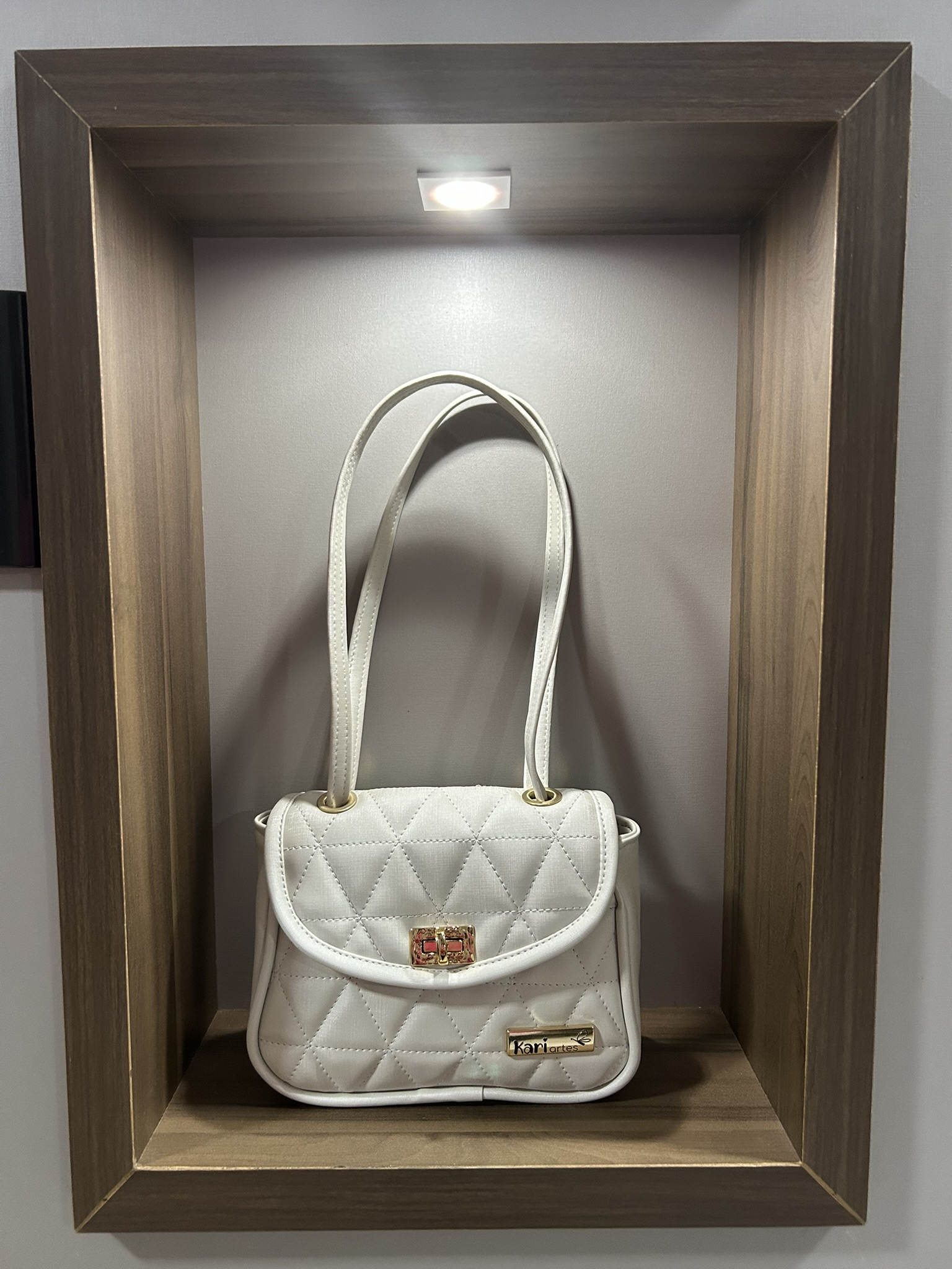 Bolsa Liberté Branca Tamanho P - Frontal