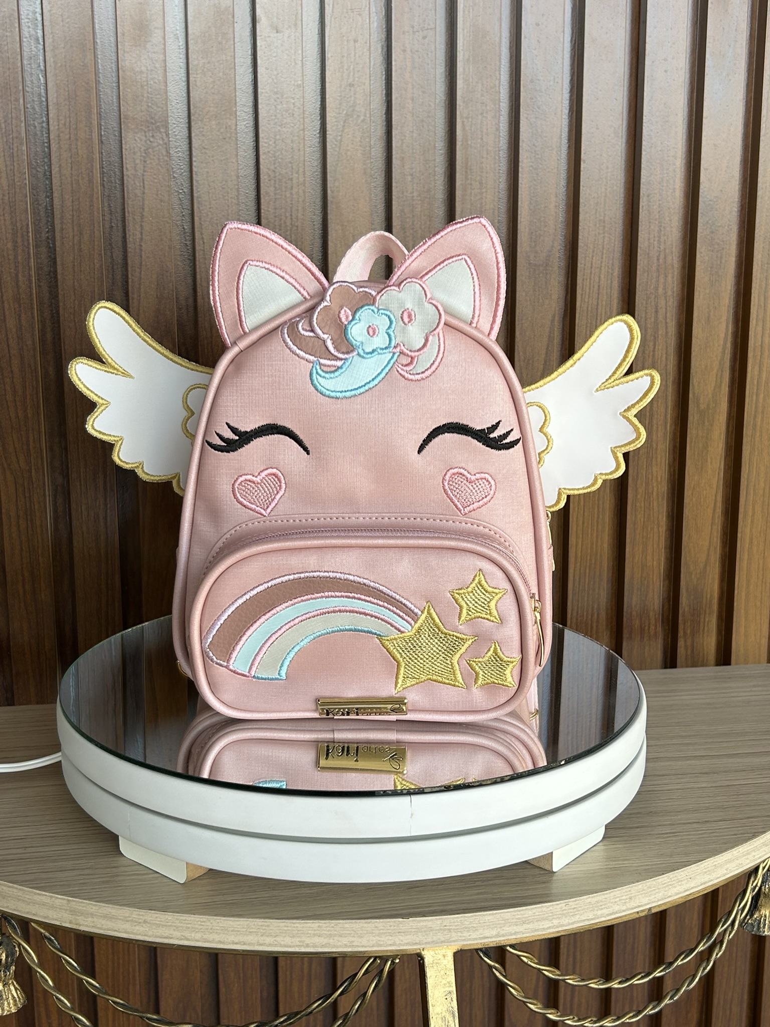 Mochila Escolar Unicórnio Alado