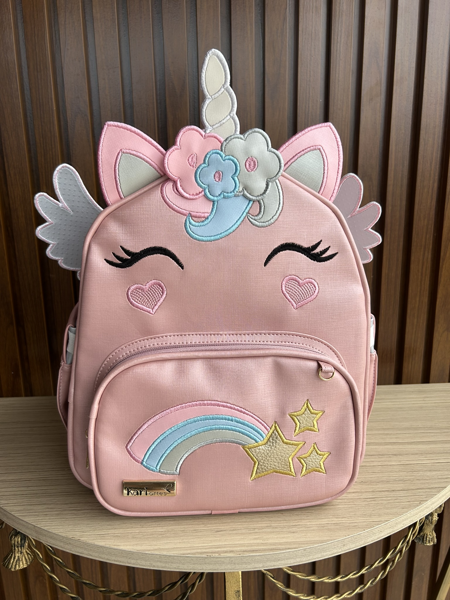 Mochila Escolar Unicórnio Alado