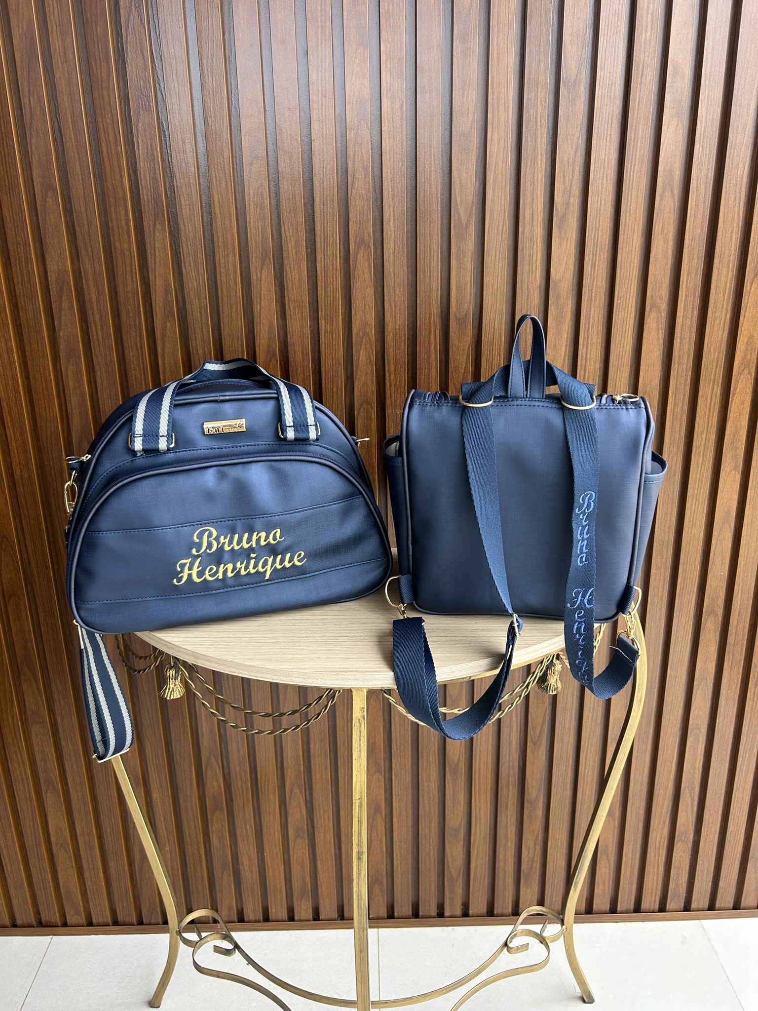 Conjunto Maternidade 2 Peças Marinho