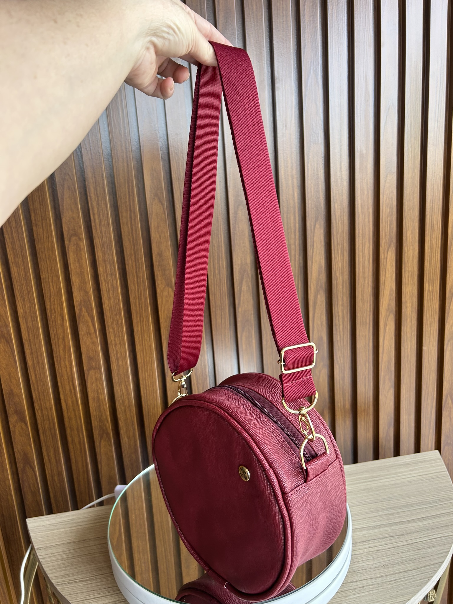 Bolsa Cantil Vermelha - Posterior