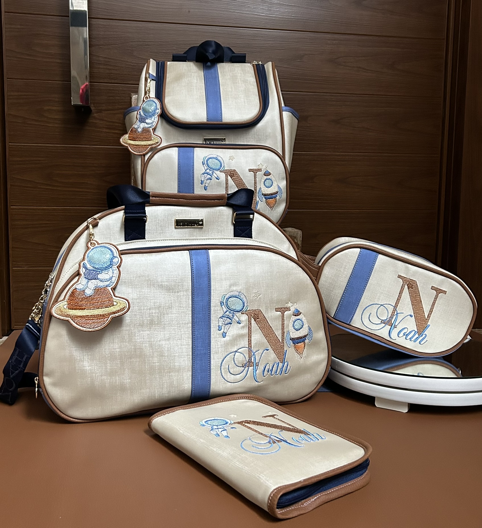 Conjunto Maternidade Astronauta Karina Kopp