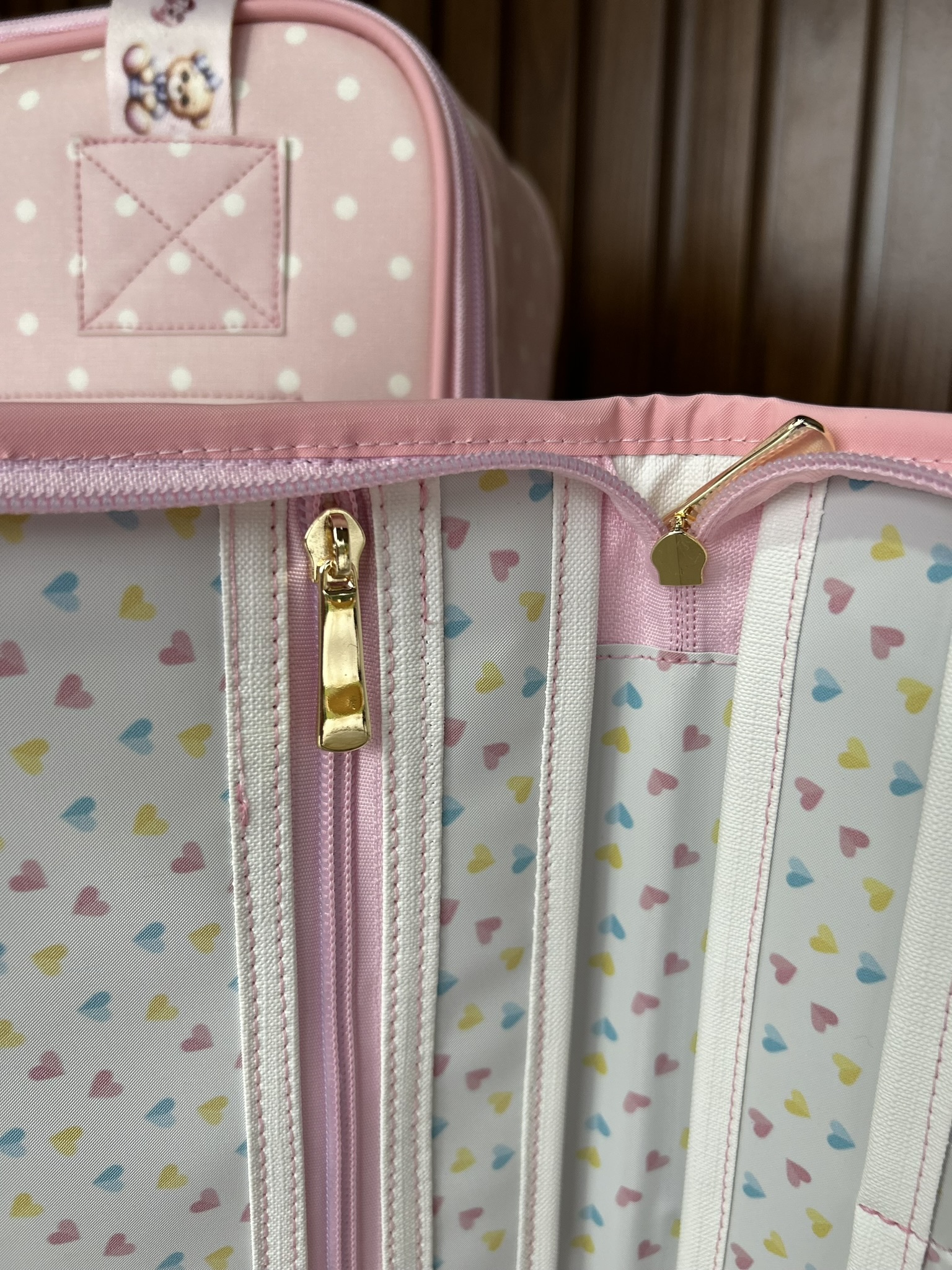 Conjunto Maternidade Ursinho Rosa