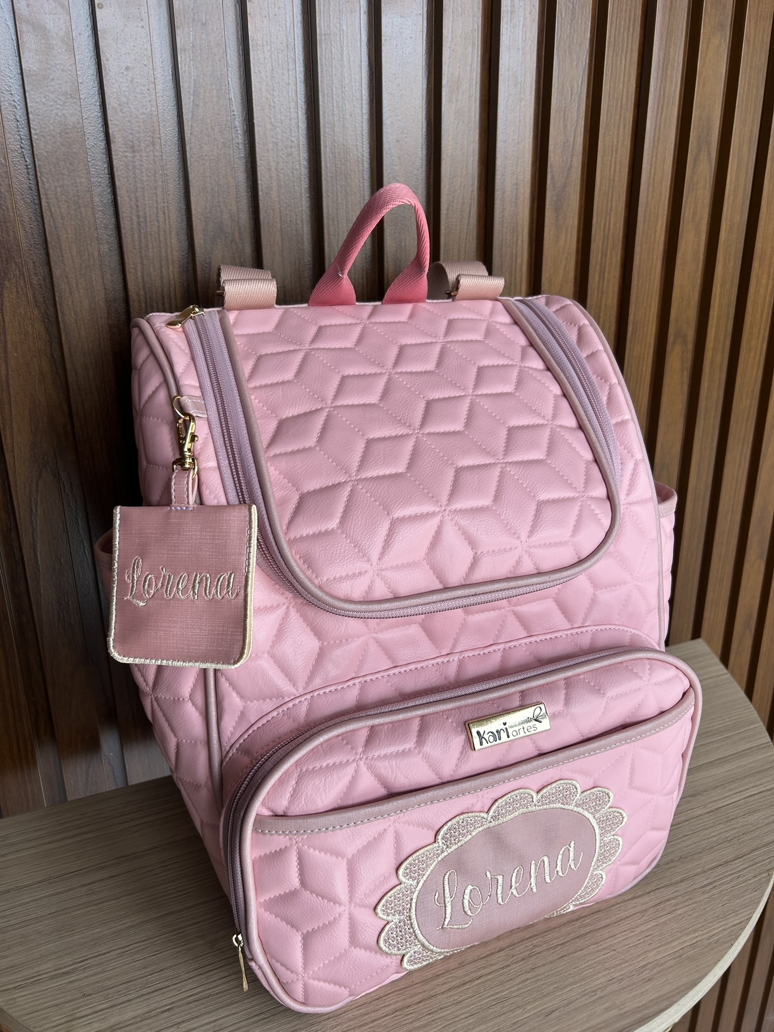 Conjunto Maternidade Rosa Diamante